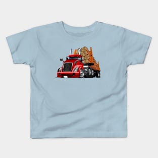 Cartoon truck Kids T-Shirt